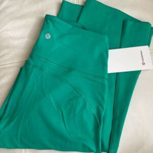 Lululemon Groove S High-Rise Flared Pant Leggings nulu MALDIVES GREEN 8